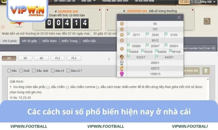 Các cách soi số phổ biến hiện nay ở nhà cái