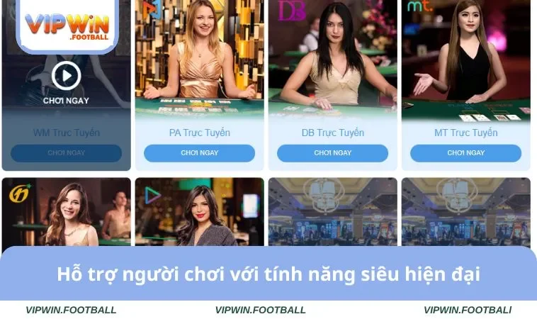 Hỗ trợ người chơi với tính năng siêu hiện đại