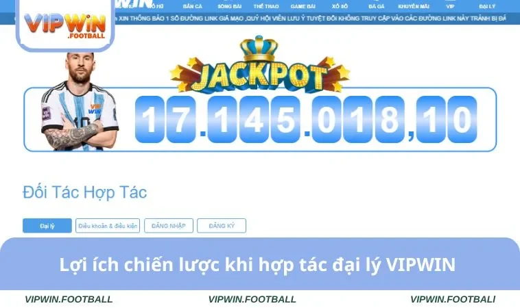 Lợi ích chiến lược khi hợp tác đại lý VIPWIN 