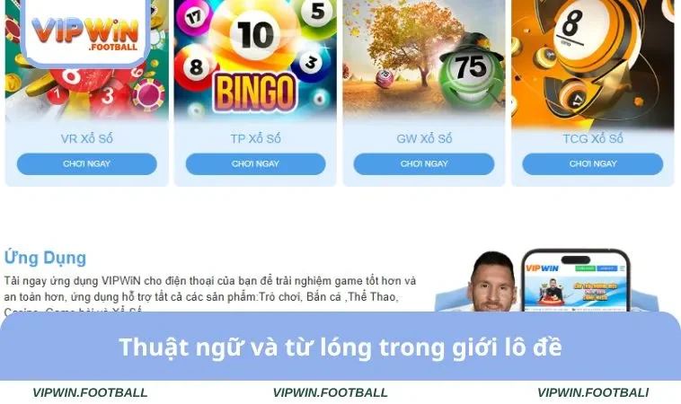 Thuật ngữ và từ lóng trong giới lô đề