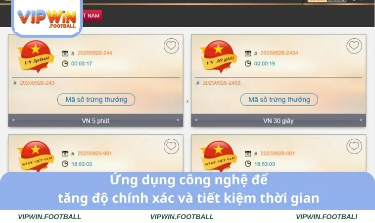 Soi Cầu Dự Đoán XSMB Chuẩn Xác Trên VIPWIN Số 1 Thị Trường 3 Ứng dụng công nghệ để tăng độ chính xác và tiết kiệm thời gian